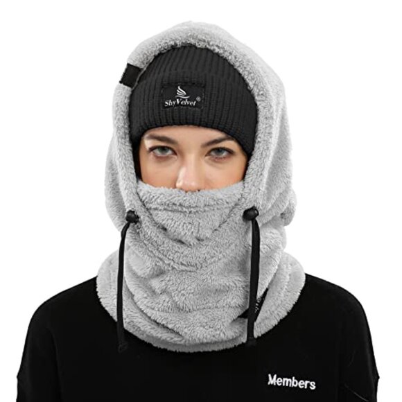 Ultra-Soft Fleece Balaclava Ski Mask Wind-Resistant Winter Face Cover Unisex main image 6